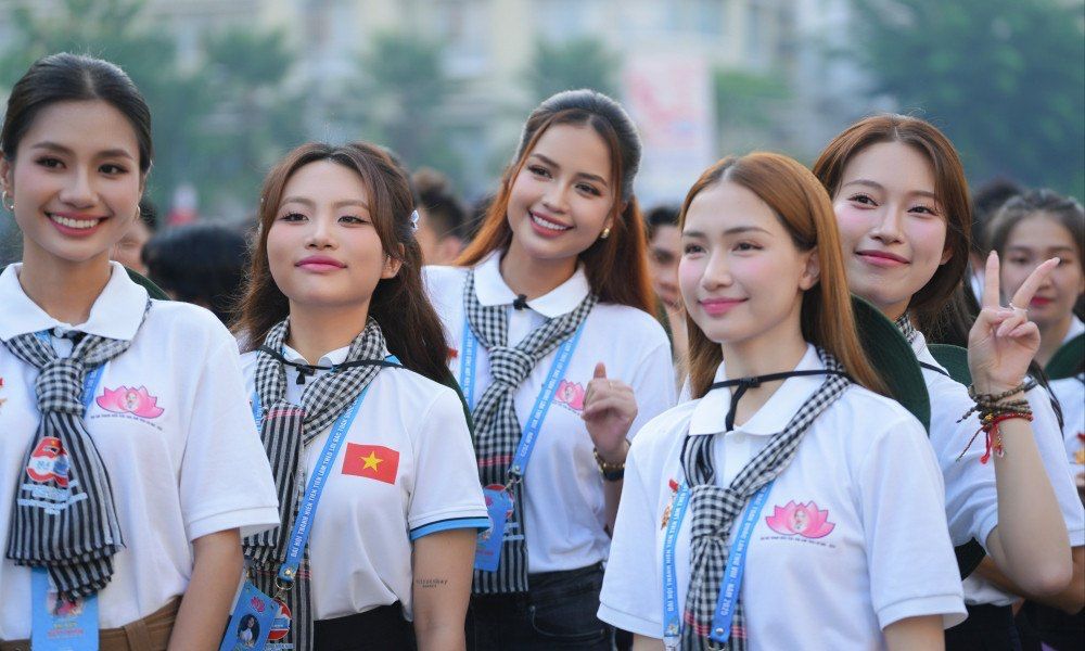 Phuong My Chi, Hoa Minzy. Anh: Ban to chuc cung cap.
