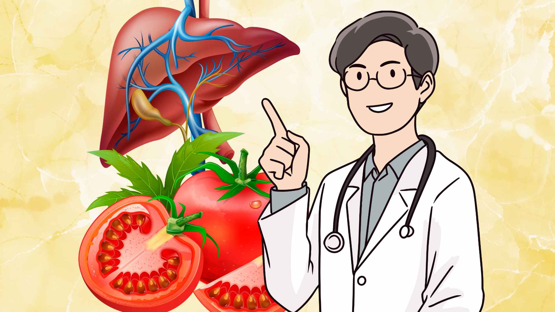 Decirle como comer tomates para ayudar a mejorar el higado graso