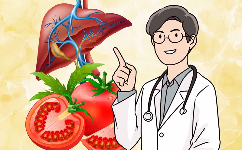 Tips on how to eat tomatoes to improve fatty liver condition