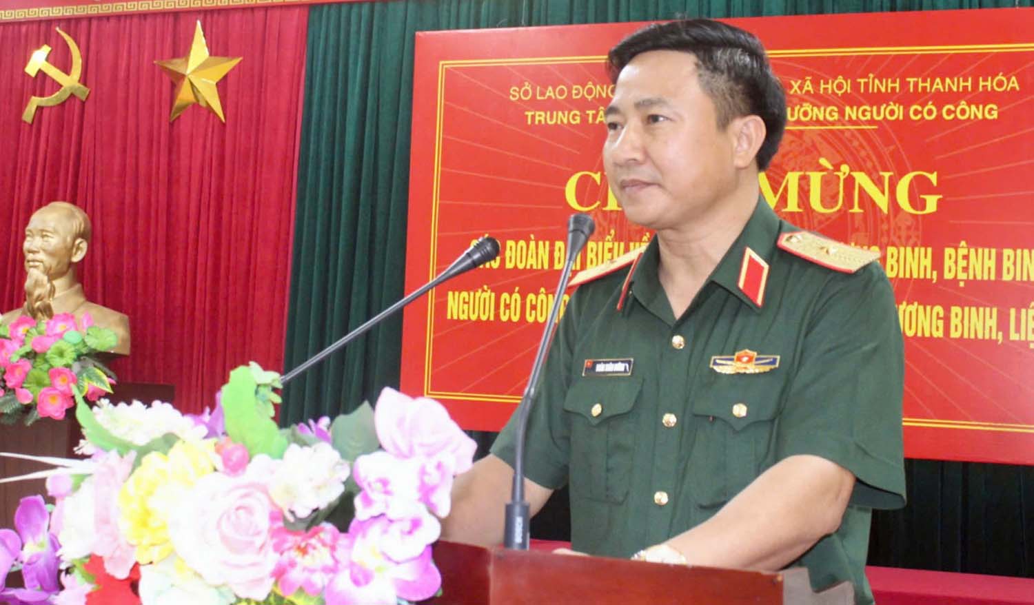 Major General Doan Xuan Vuong, Deputy Political Commissar of Military Region 4, was appointed to hold the position of Political Commissar of Military Region 4 (Ministry of National Defense). Photo: Hai Hoang/baoquankhu4.com.vn