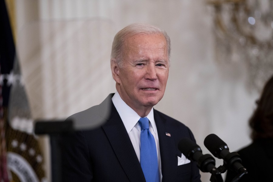 Former US President Joe Biden. Photo: Xinhua