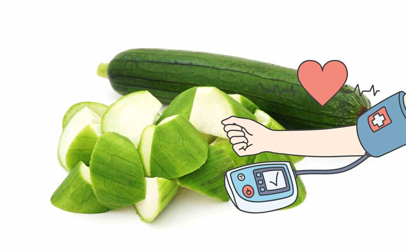 People with high blood pressure can eat squash for good health. Graphics: Ha May