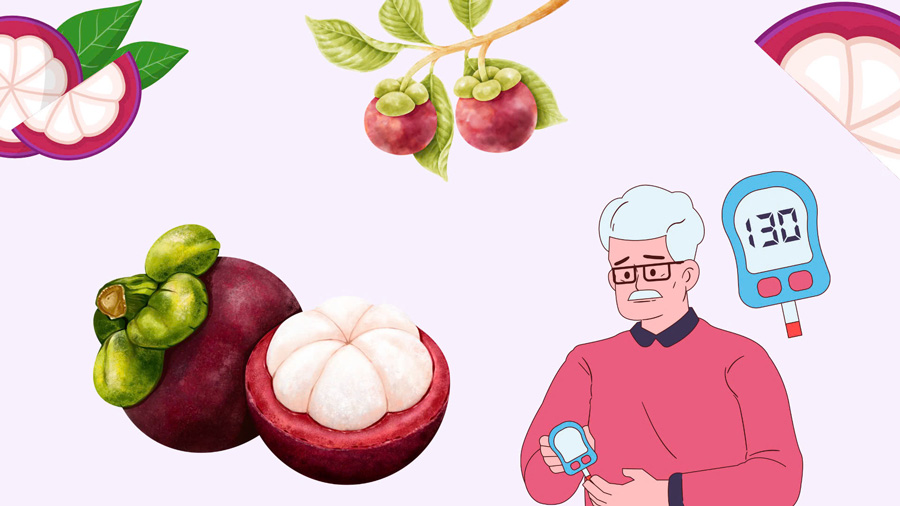 Como comer mangostan ayuda a controlar el azucar en la sangre