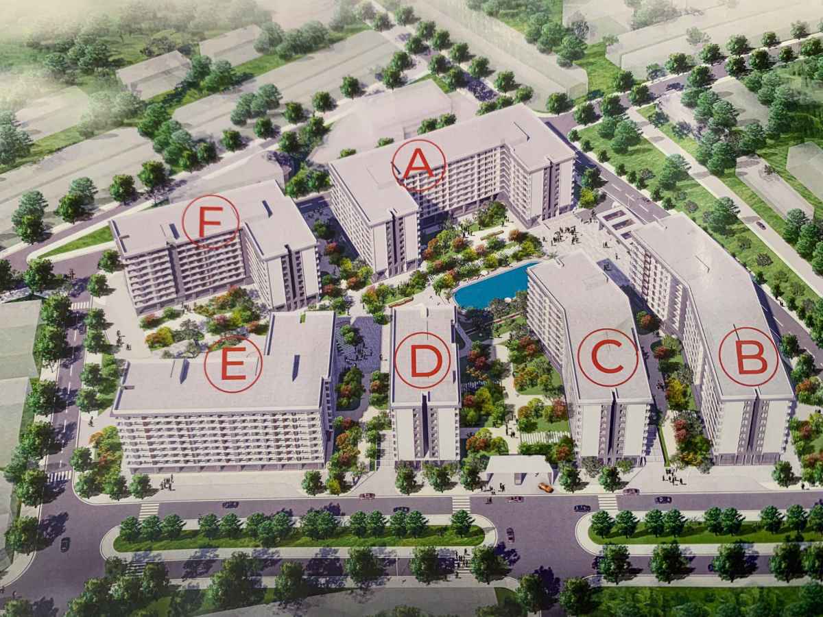 Perspective of Bai Vien Social Housing Project. Photo: Luong Ha