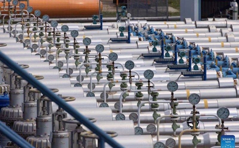Hungary and Slovakia are EU countries that continue to depend on Russian gas. Photo: Xinhua