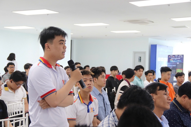 Cuoc thi thiet ke FPGA Open 2025 khoi goi dam me phat trien nang luc nghien cuu, thiet ke vi mach trong sinh vien cac truong dai hoc, cao dang tai Da Nang. Anh: Nguyen Linh