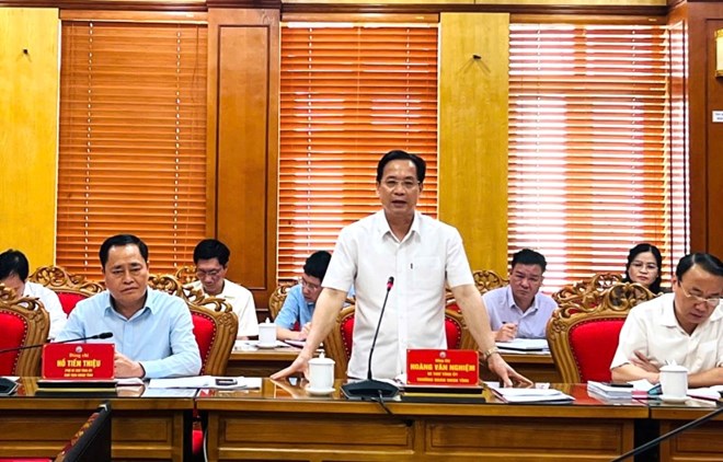 Tổ công tác của Thanh tra Chính phủ làm việc tại Lạng Sơn