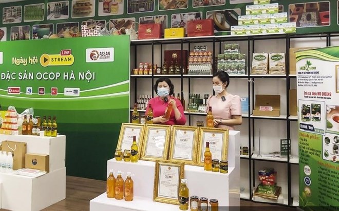 Hanoi has many OCOP products that have been evaluated and classified. Photo: Hanoi New Rural Development Program Coordination Office.