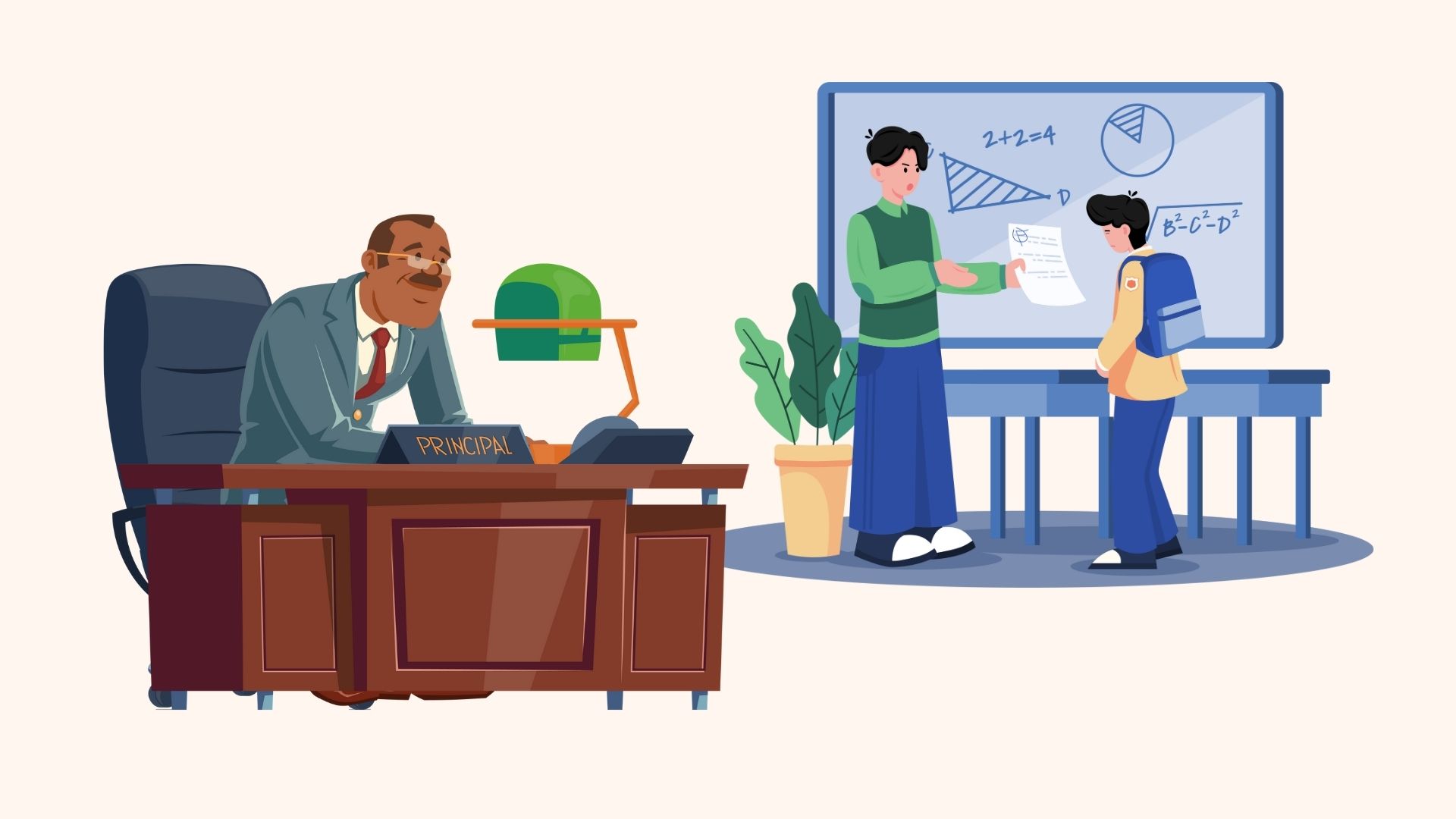 La responsabilidad del director de disciplinar la ley estudiantil de acuerdo con el nuevo borrador. Grafico: Linh Dan