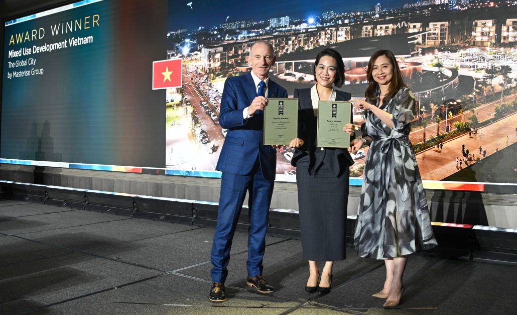 Masterise Homes duoc vinh danh tai Le trao giai International Property Awards 2025 - 2026, khu vuc Chau A - Thai Binh Duong ngay 15-16.5 vua qua.