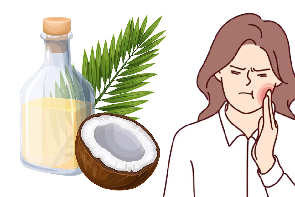 Los beneficios del aceite de coco en la gingivitis. Grafico: Thien Nhan