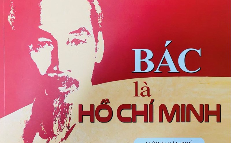 cover of the book "Uncle Ho Chi Minh". Photo: Binh An