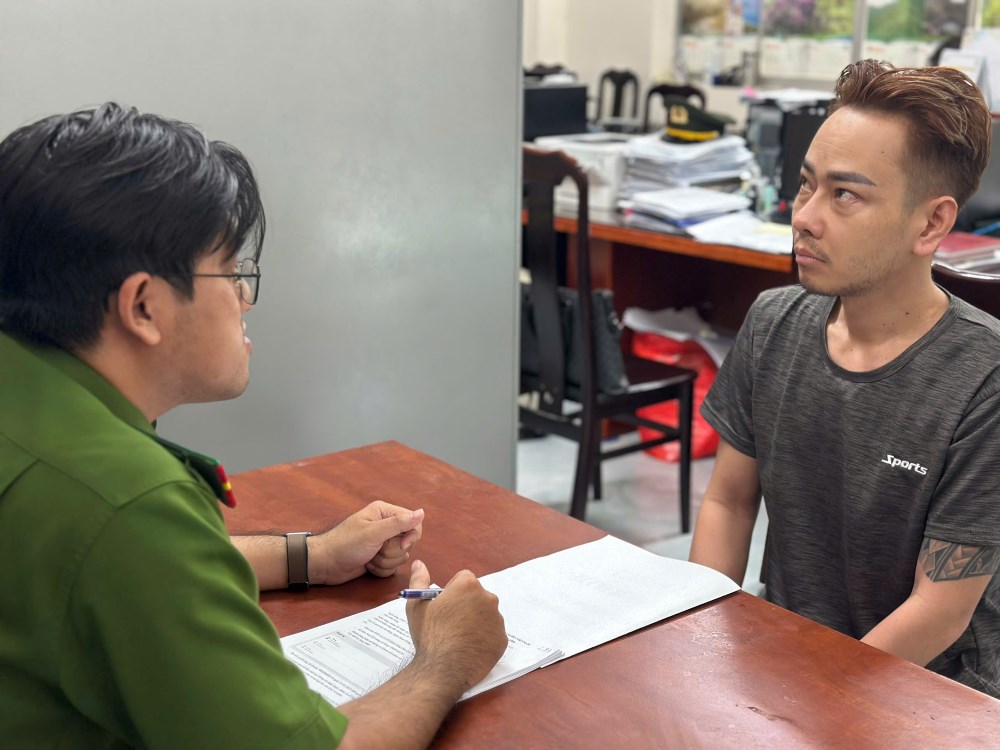 The police are hastily making false statements about the arrest of the drug gang. Photo: Provided by the police