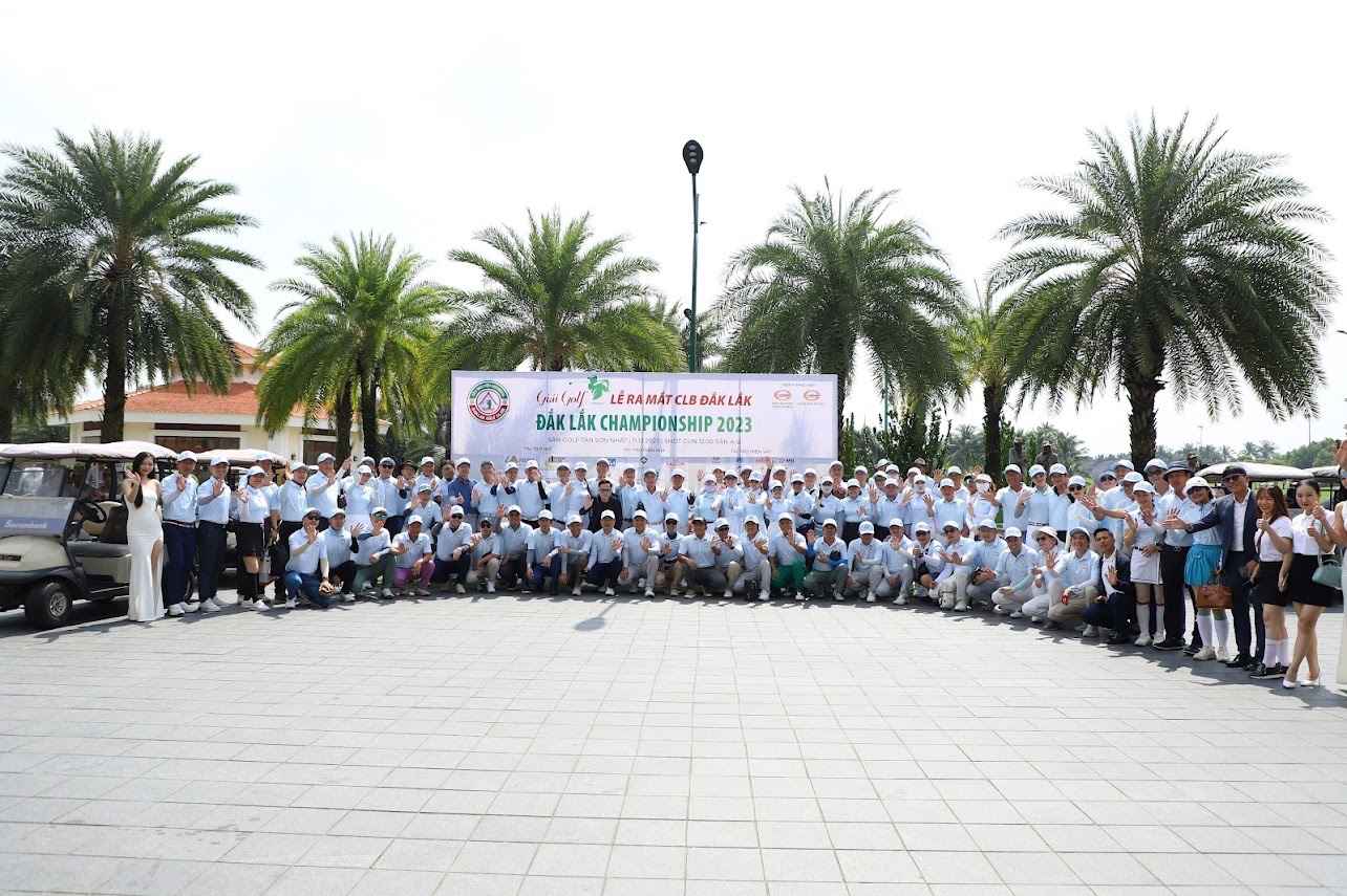 Dak Lak Golf Club has organized many exciting sports activities in the locality. Photo: Bao Trung