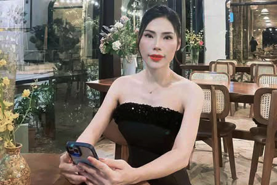 La imagen de Nguyen Thi Tam se publica en las redes sociales. Foto: Tuy una estacion de policia de trafico en la provincia de Phu Yen