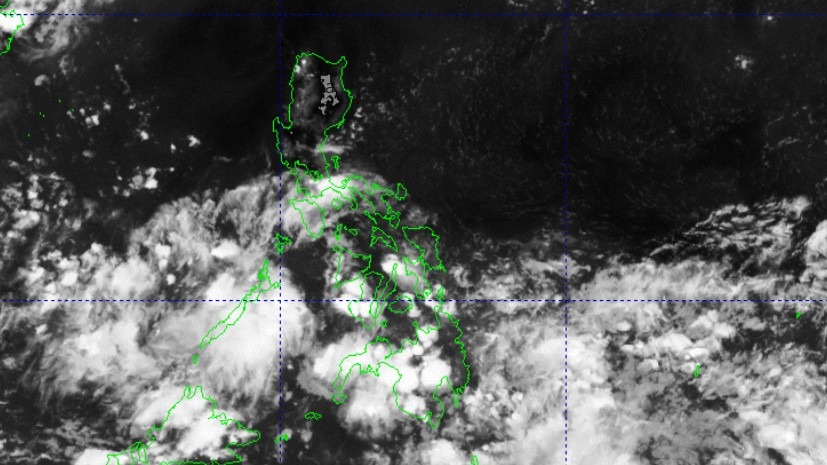 The low pressure forecast near the East Sea is unlikely to strengthen into a tropical depression or storm. Satellite photo: Pagasa