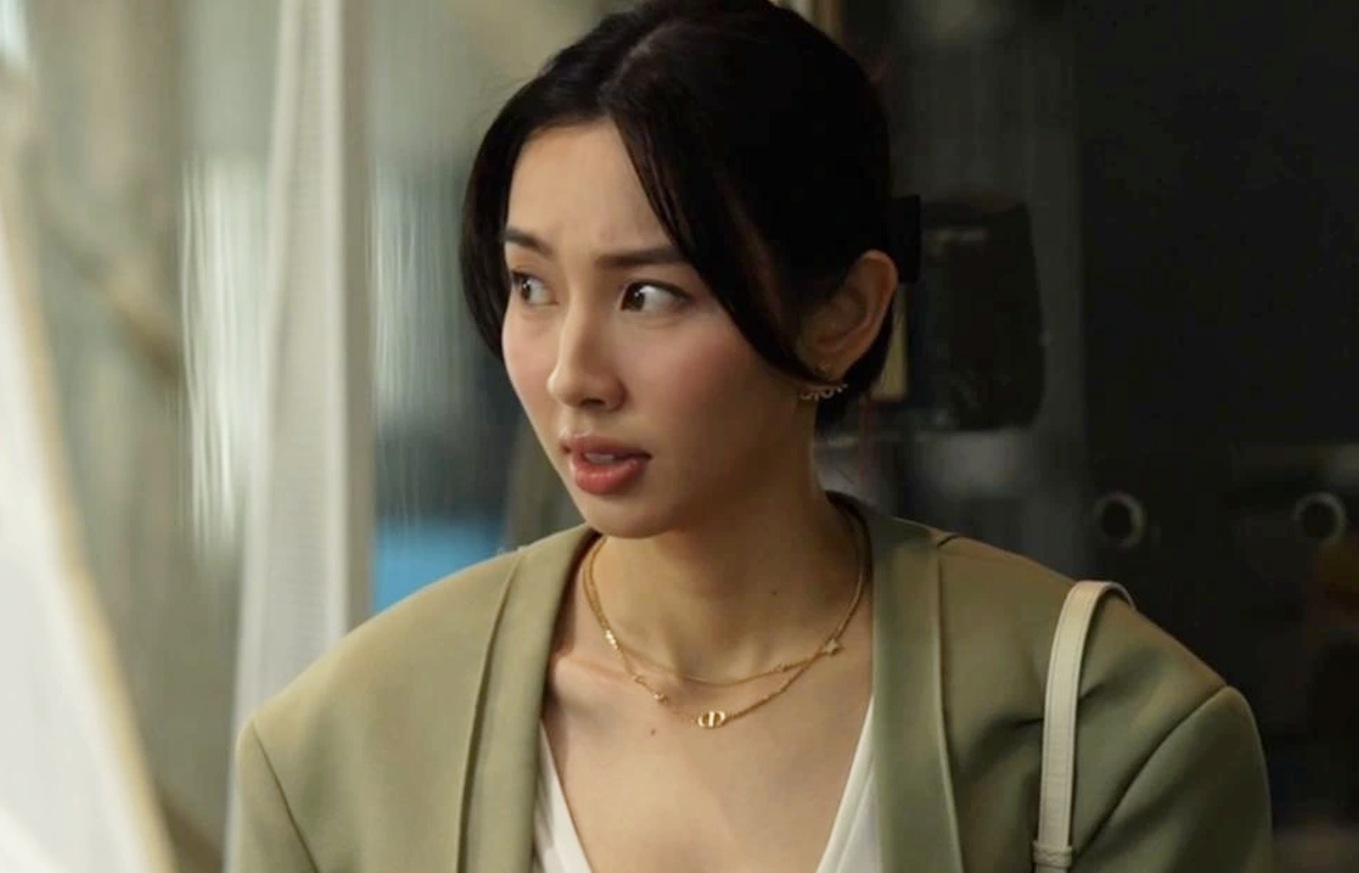 Hoa hau Thuy Tien bi chi trich. Anh: Nha san xuat phim Chot don
