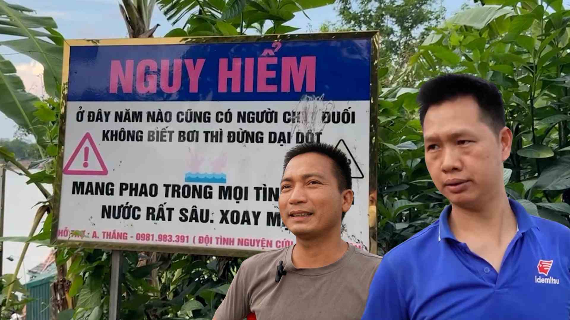 El riesgo de inseguras de playas espontaneas a lo largo del rio Rojo