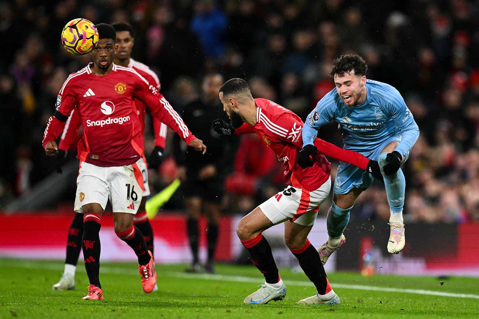 Amad Diallo la cau thu rat quan trong voi Man United trong mua giai nay. Anh: AFP