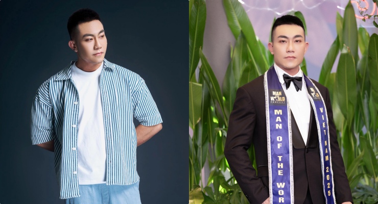 Li Ming Quan Thi Nam Vuong World - Hombre del mundo 2025. Foto: el comite organizador proporcionado.