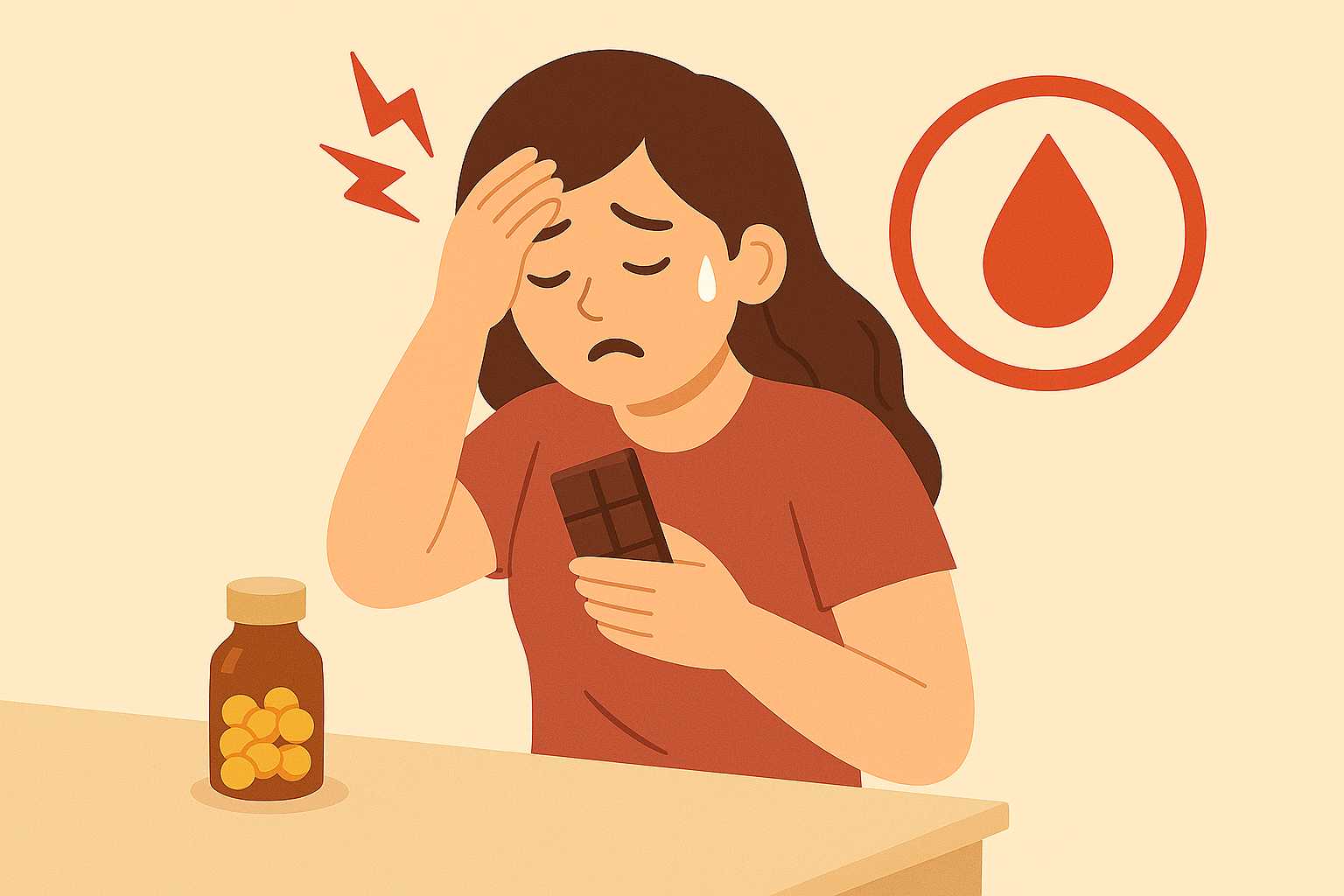 La simple forma de hipoglucemia es inesperadamente efectiva. Foto grafica: Hoang loc