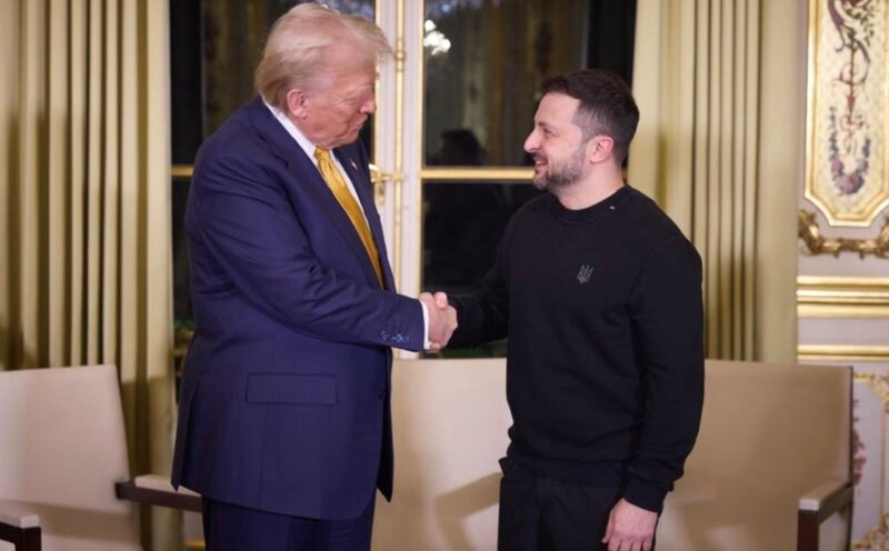 US President Donald Trump and Ukrainian President Volodymyr Zelensky. Photo: Xinhua