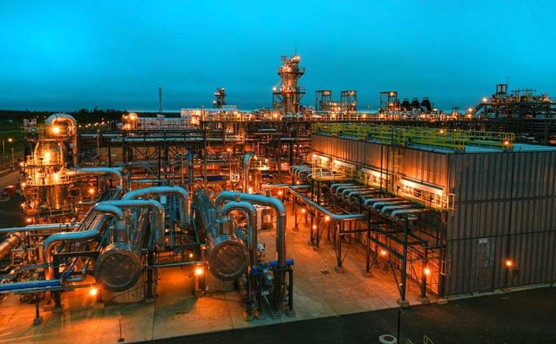 On- shore processing facility of Sakhalin-2 project. Photo: Gazprom
