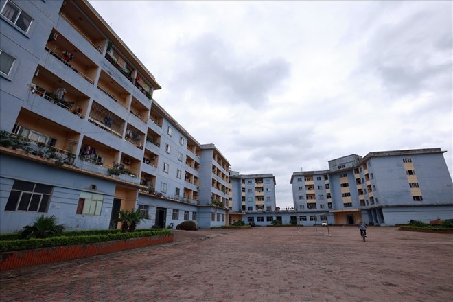 A social housing area in Hanoi. Photo: Hai Nguyen