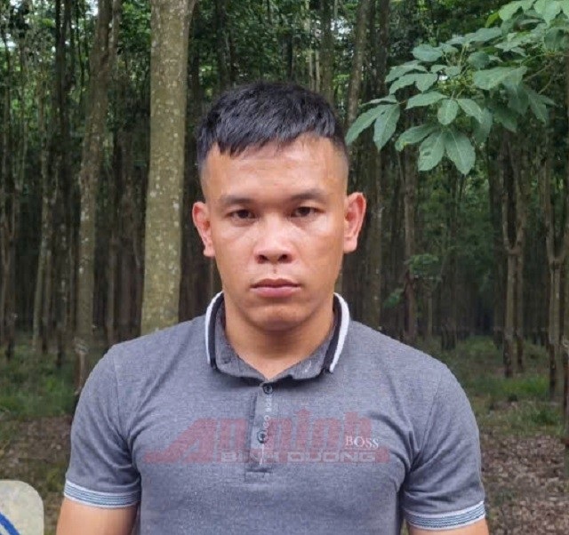 The police arrested the subject who committed 7 robberies, including 3 rapes of victims. Photo: Binh Duong Provincial Police
