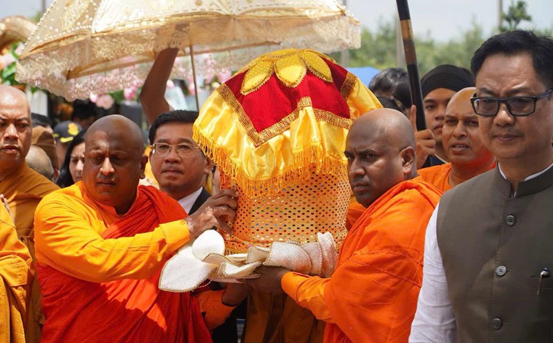 Clip of the welcoming of the Rehabilitation of Buddha Shishi Ca Mau Ni in Ho Chi Minh City