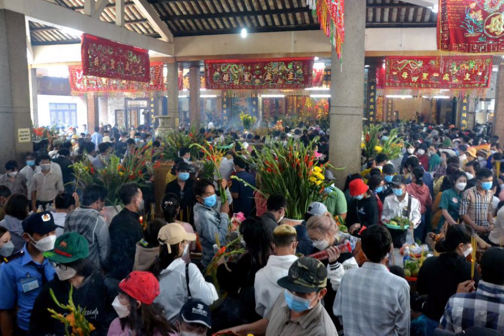 Trong ky nghi le 30.4 va 1.5, cac khu, diem du lich tinh An Giang don tiep khoang 107.000 luot du khach. Anh: Thanh Mai