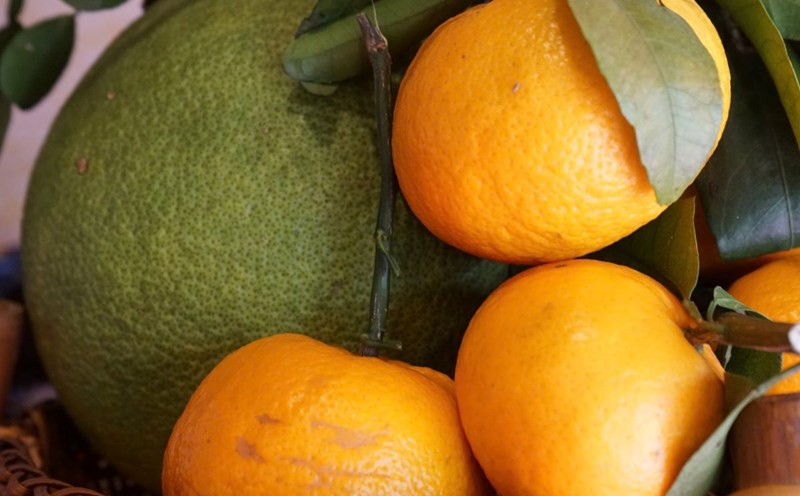 Grapefruit is a food that provides water, preventing blood sugar spikes. Photo: Thanh Thanh