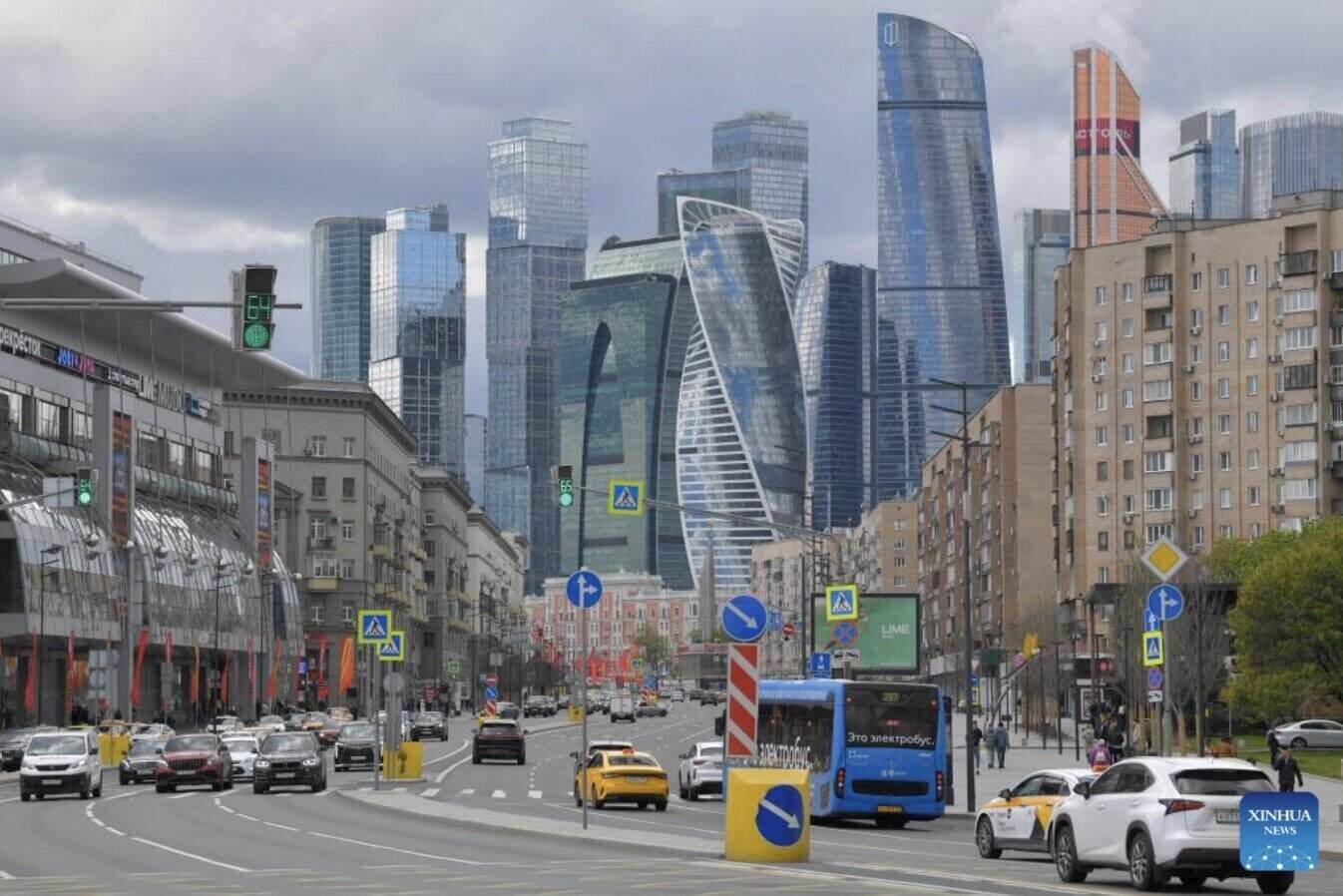 Escenario de la capital rusa, Moscu. Imagen de la agencia Xinhua