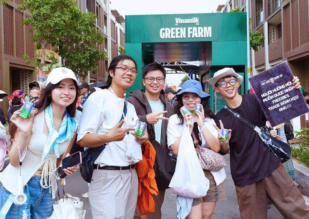 Vinamilk doi moi tu san pham den trai nghiem, tiep can nguoi tieu dung tre. Anh: Vi Nam 