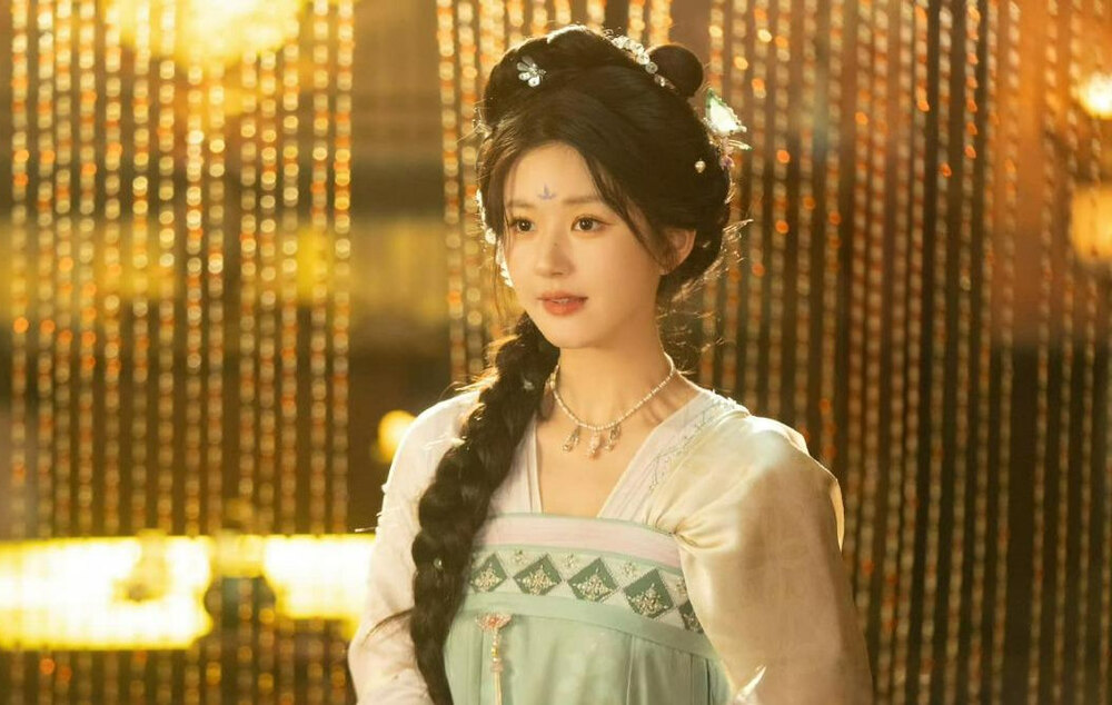 El Corazon de la Perla en la pelicula "La Perla del desierto". Imagen: La plataforma Youku la ha proporcionado