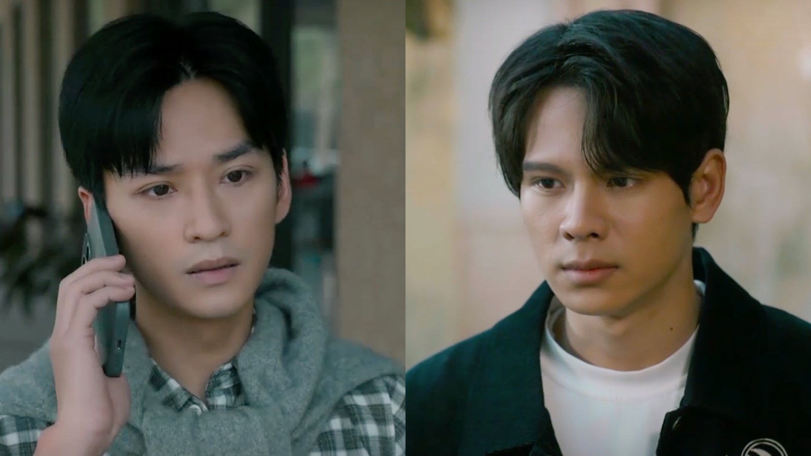 Nguyen and Viet in episode 33 of "My Father, the One Who remains". Photo: VFC