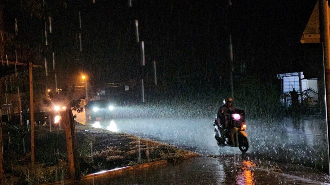 El pronostico para el Este y el Sur es lluvia torrencial, lluvia dispersa. Imagen de la pagina de la revista