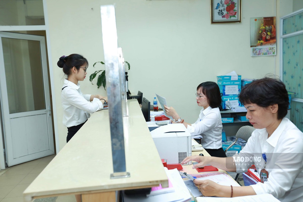 Số lượng phòng, ban của HĐND, UBND cấp xã sau sắp xếp. Ảnh: Hải Nguyễn