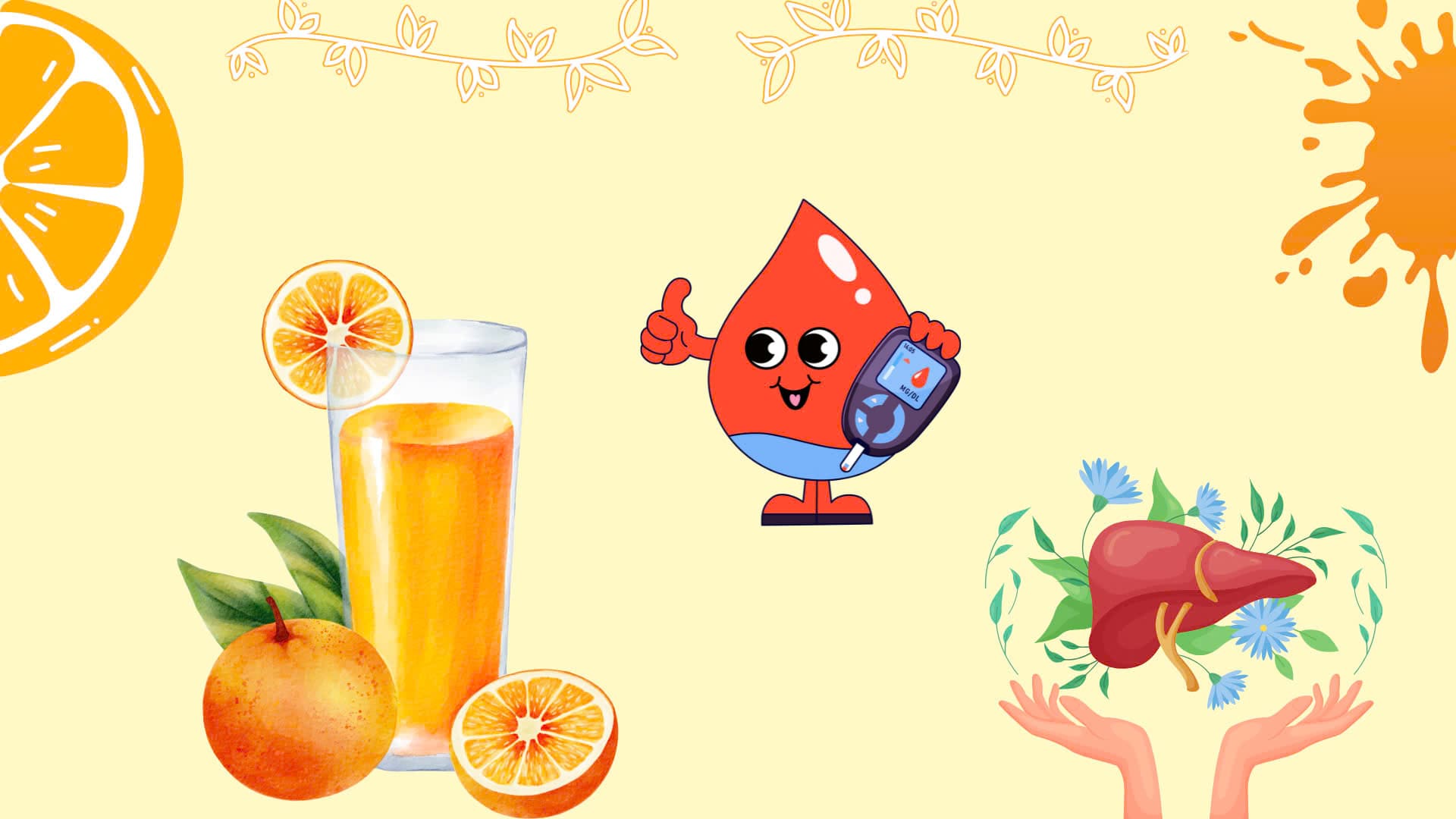 El tiempo para beber jugo de naranja ayuda a desintoxicar el higado, no aumenta el azucar en la sangre