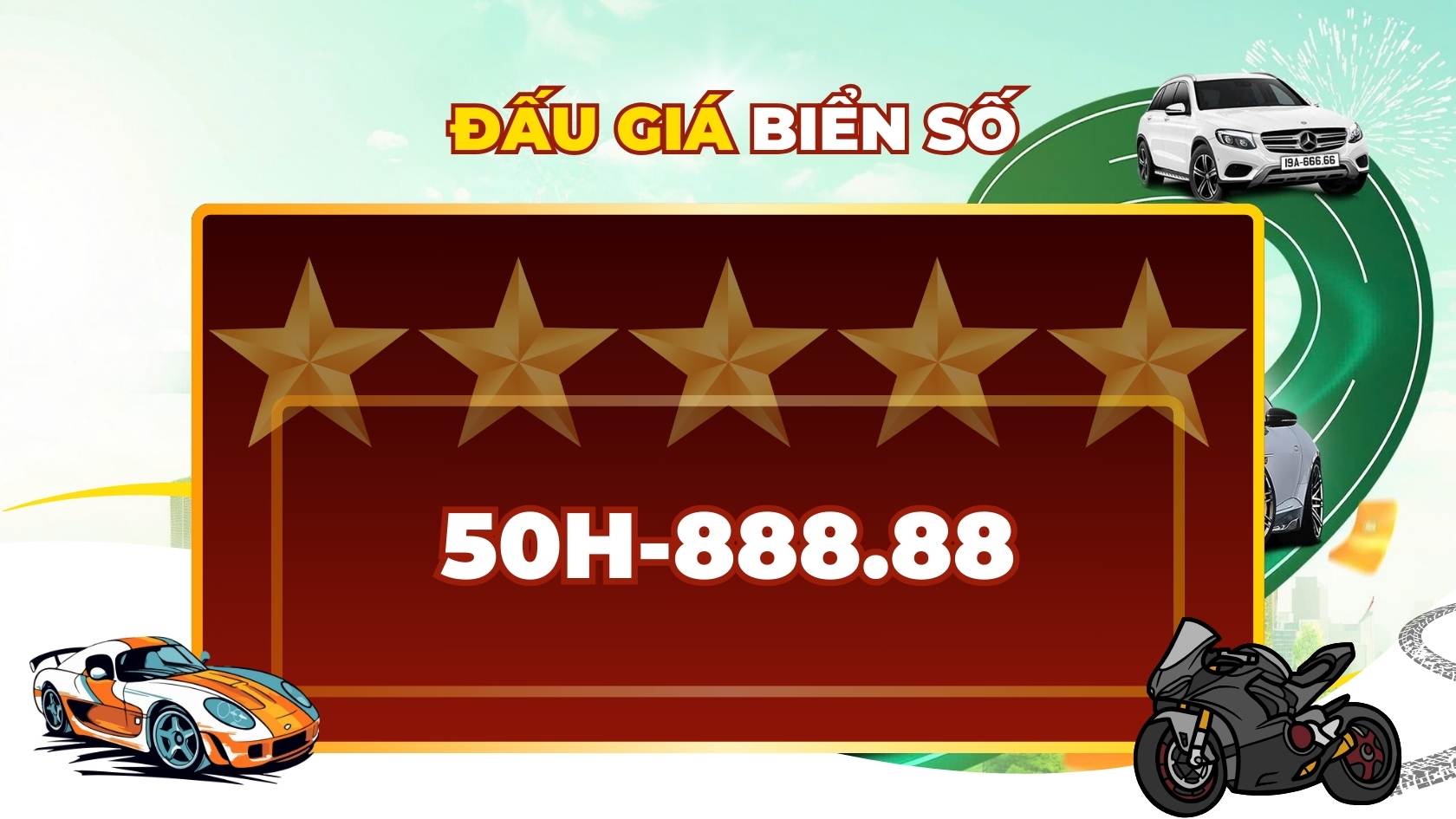 La super matricula del octavo trimestre estara presente en la subasta el 20 de mayo