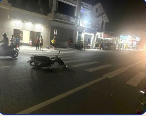 The accident occurred at Vinh Bao restaurant. Photo: Hai Phong City Traffic Safety Committee