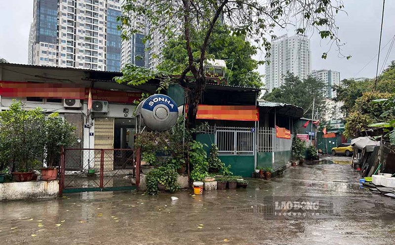 Thanh Xuan District changes the time to organize compulsory land recovery to implement the project of Restoration and embellishment of the historical relic Go Dong Thai. Photo: Tung Giang
