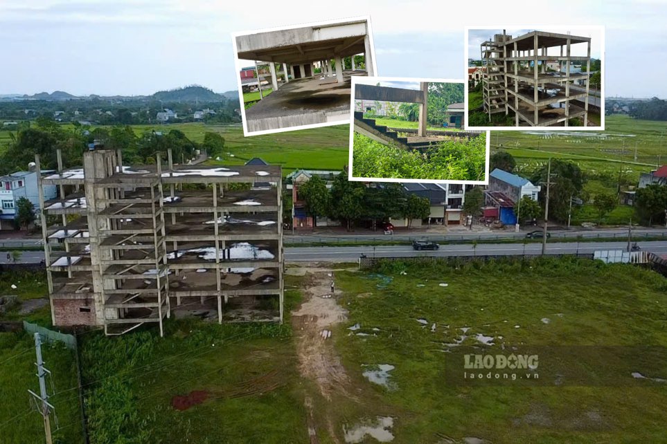 Todo el proyecto de billones de proyectos de Dong se ha recuperado despues de mas de 10 años de inacabado. Foto: Nguyen Hoan.