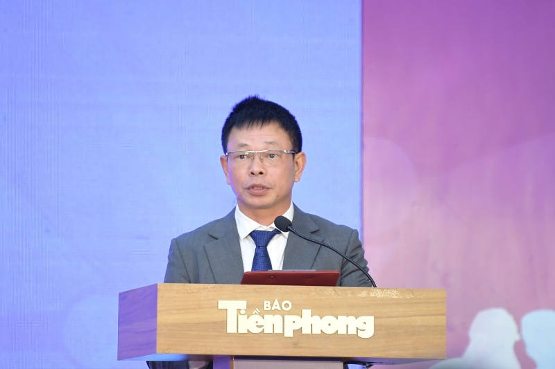 phat bieu tai hop bao. Anh: Nhu Y