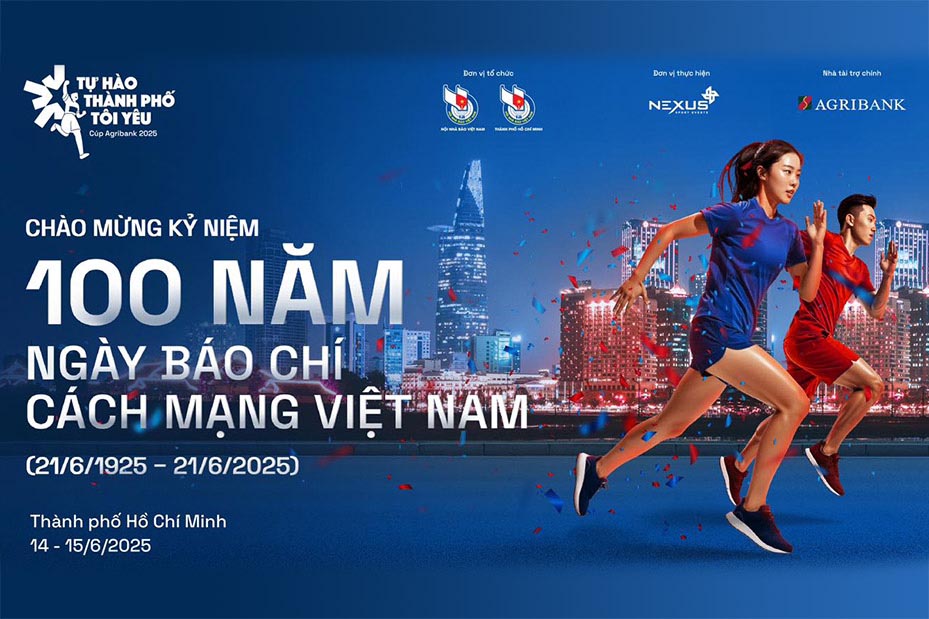 The "Proud of the City I Love" Agribank Cup 2025 walking - running tournament will officially take place on June 15. Photo: Organizing Committee