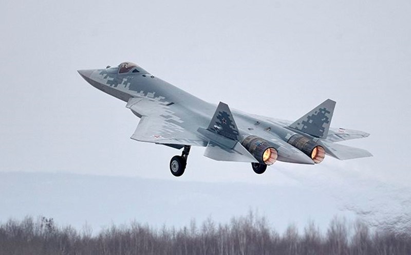 Su-57 fighter jet. Photo: Russian Thong Nhat Aircraft Group (UAC)