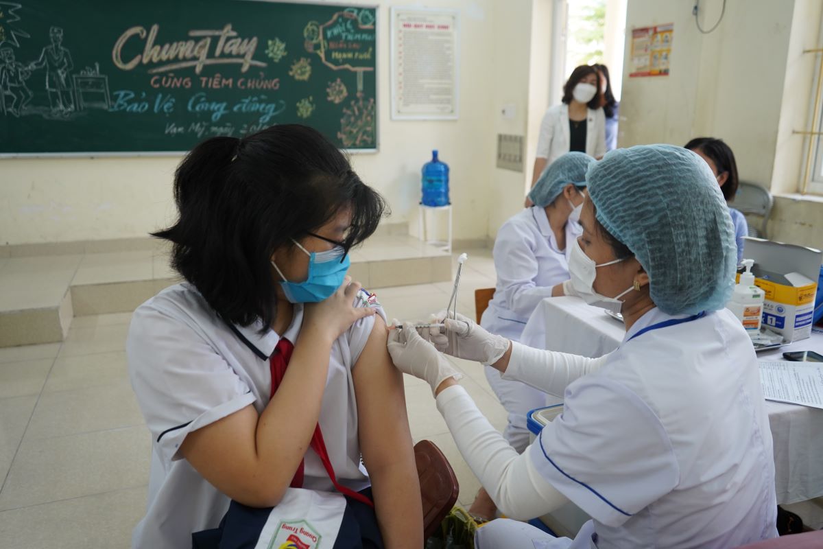 Hai Phong Ministry of Health has directed to increase awareness of COVID-19 prevention and control measures. Photo: Hoang Khoi