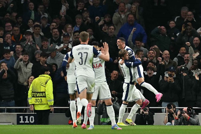 Tottenham co thanh tich tot truoc Man United trong thoi gian gan day. Anh: AFP