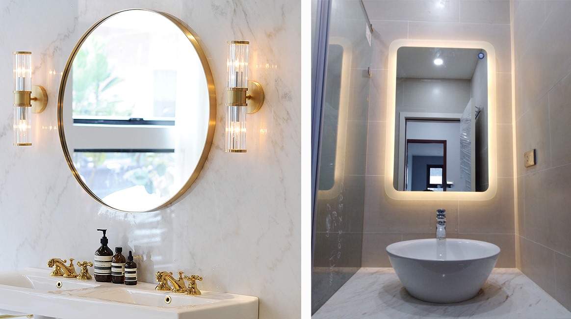 How to clean stains on the mirror. Graphics: Khuong Duy