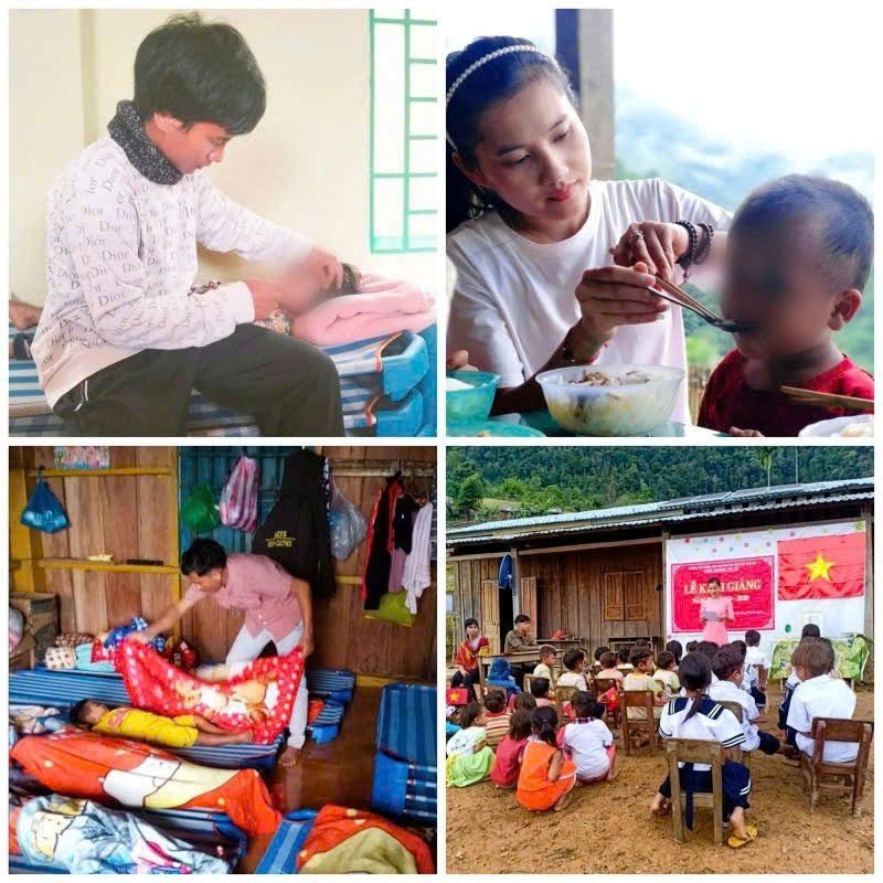 Chu truong chuyen tru so doi du thanh nha cong vu cho giao vien vung cao cua Quang Nam duoc danh gia la nhan van, phu hop. Anh: Nguyen Hoang